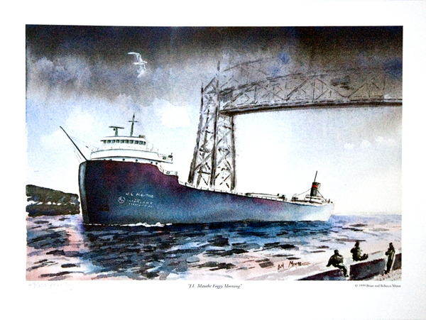 JL Mauthe Departure Limited Edition Print